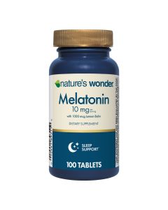 Melatonin 10 mg with Lemon Balm Tablets
